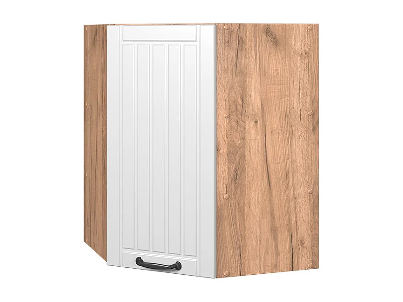 Eckhängeschrank weiß landhaus 57x34.1x72 fame-line