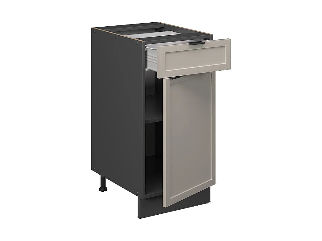 Küchenunterschrank graubeige 40x60x82 fame-line