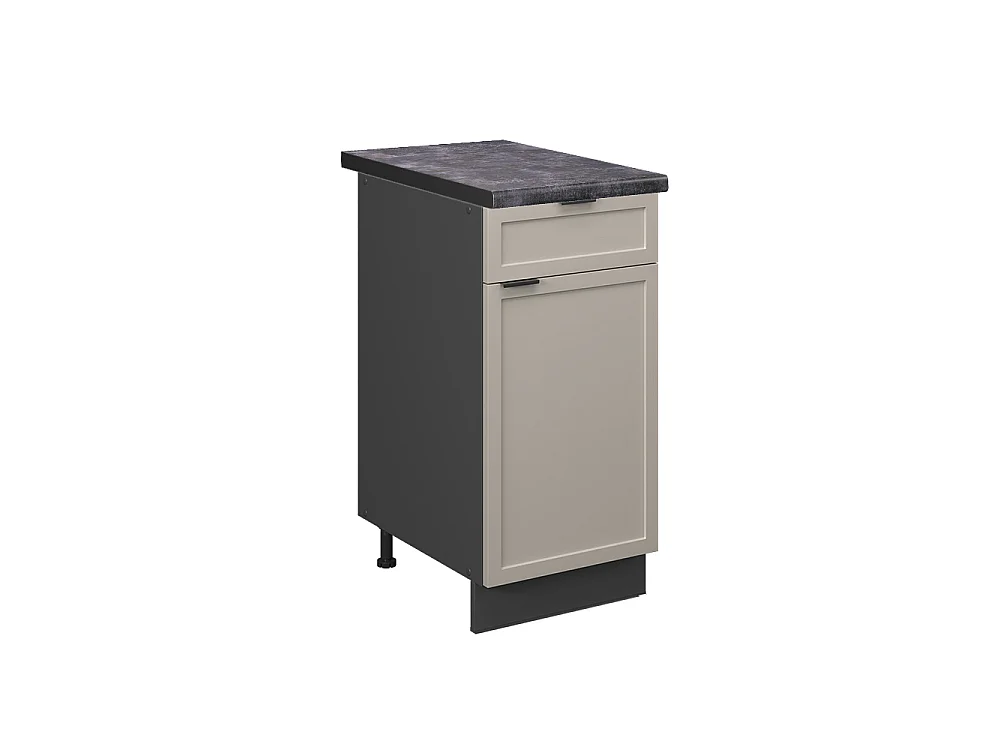 Meuble cuisine grisbeige 40x60x82 fame-line
