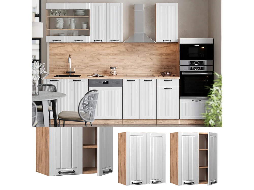 Armario colgante blanco casa de campo 60x34.1x72 fame-line