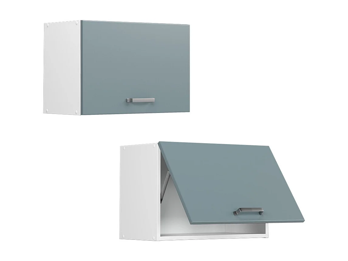 Armario colgante gris azulado 60x31x40 r-line