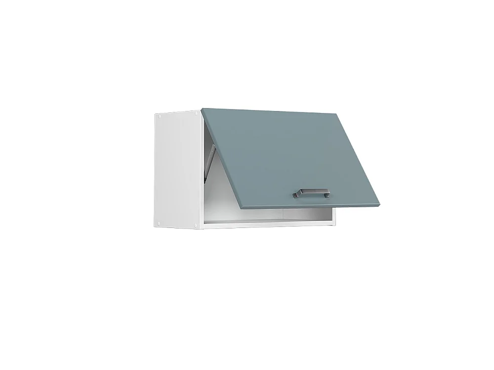 Elément haut de cuisine bleu-gris 60x31x40 r-line