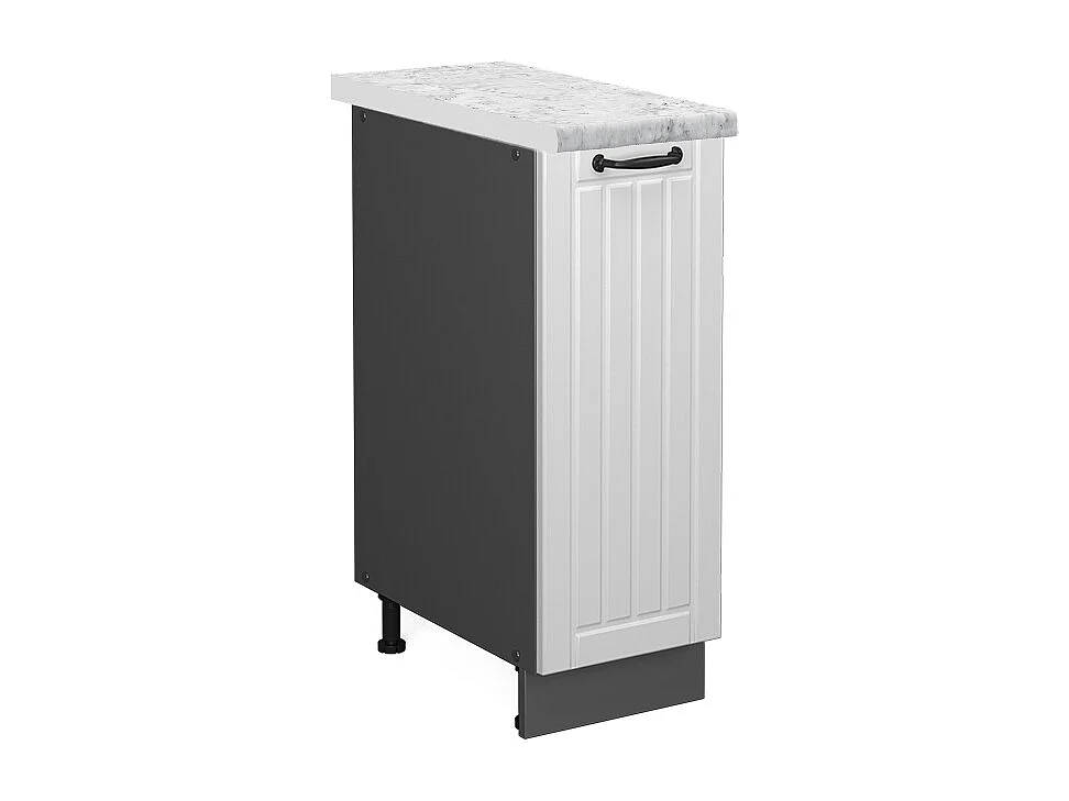 Meuble de cuisine blanc campagne 30x60x82 fame-line