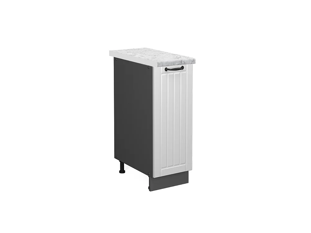 Apotheekkast wit landhuis 30x60x82 fame-line