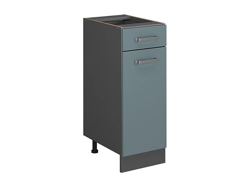 Meuble cuisine bleu-gris 30x46x81.6 r-line