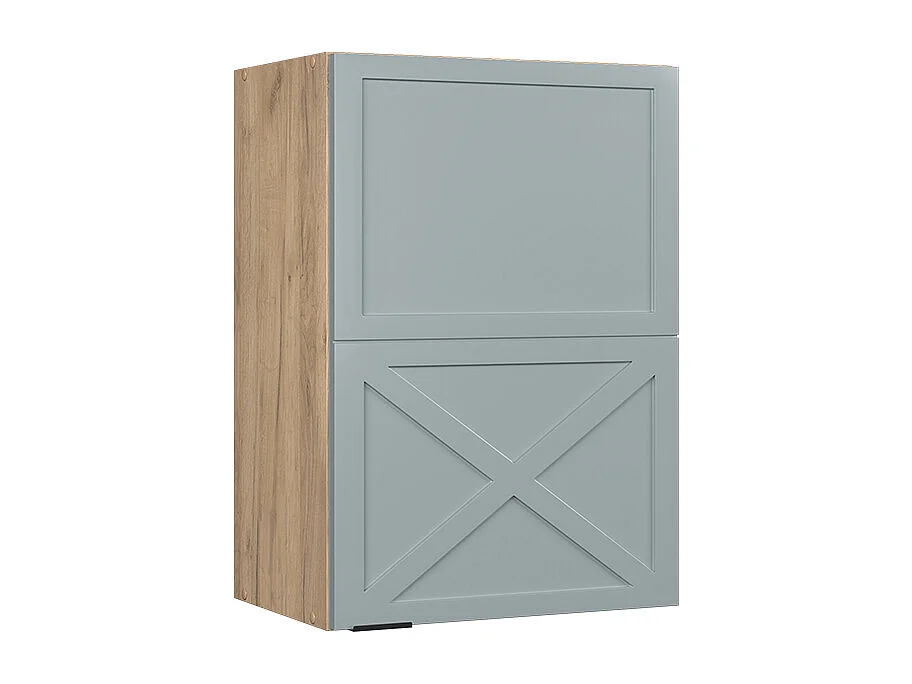 Szafka ścienna jasnoniebiesko-szary 50x34.1x72 fame-line