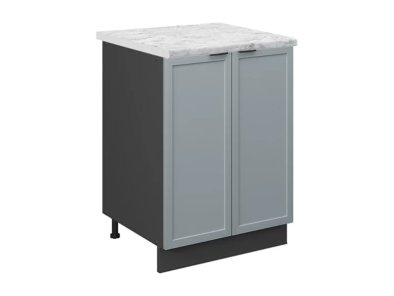 Küchenunterschrank hellblau-grau 60x60x82 fame-line