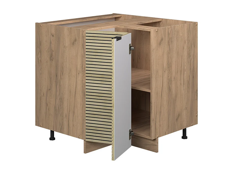 Meuble dangle panneau en chêne 80.5x60x82 fame-line