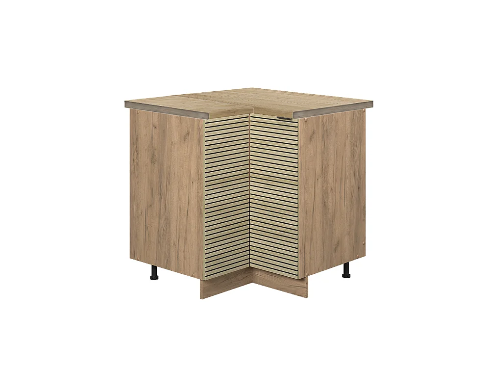 Hörnunderskåp ekpanel 80.5x60x82 fame-line