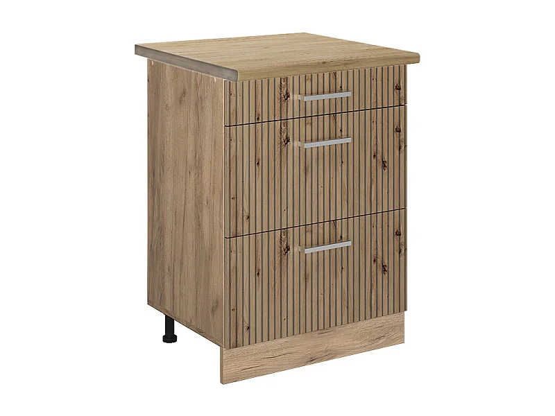 Küchenunterschrank artisan-eiche 60x60x81.6 r-line