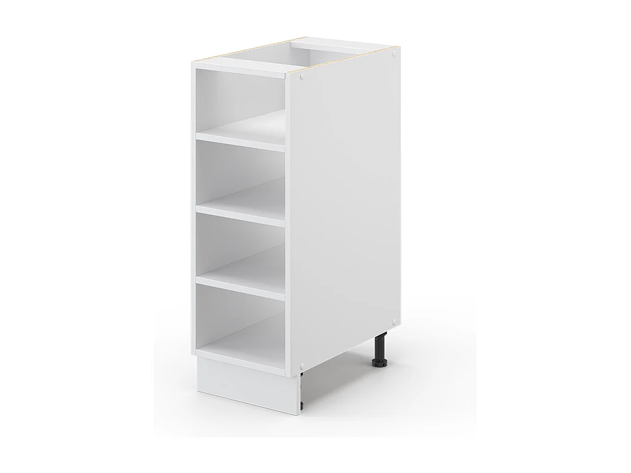 Etagère de cuisine blanc 30x50x82 fame-line