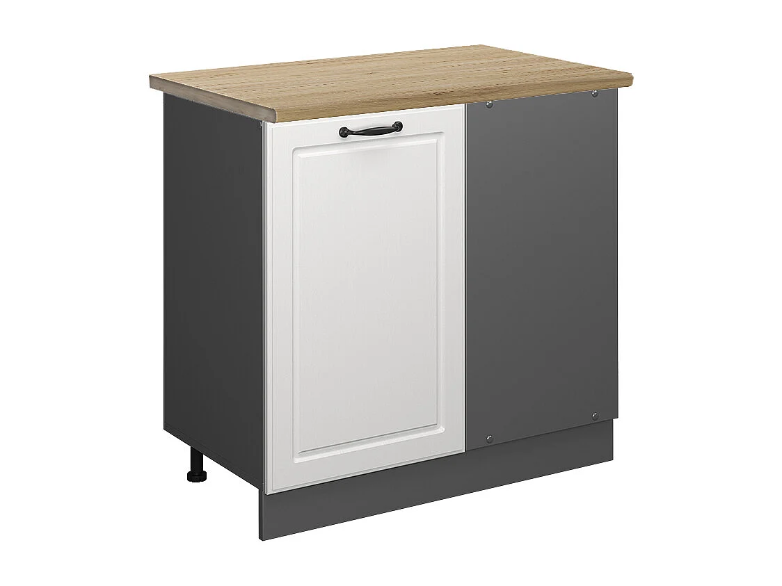 Mobile ad angolo cucina bianco casa di campagna 86x60x81.6 r-line