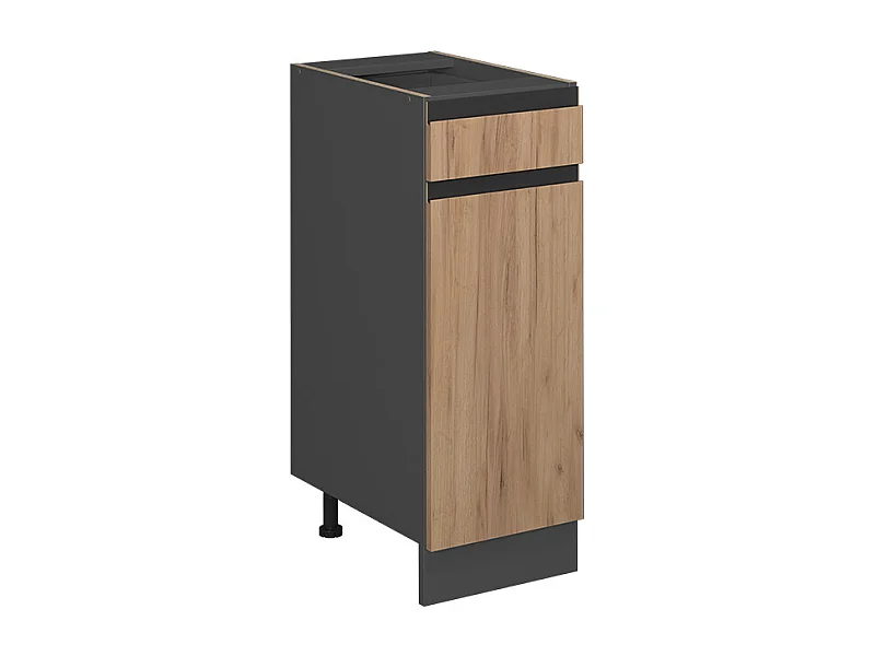 Meuble cuisine chêne de force doré 30x46x81.6 r-line