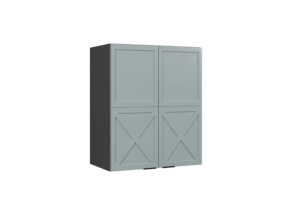 Hängeschrank hellblau-grau 60x34.1x72 fame-line