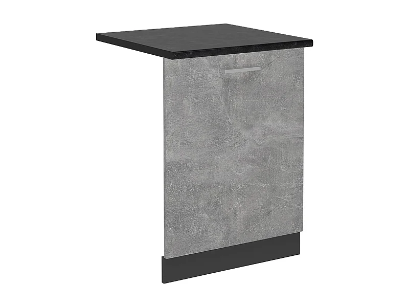 Panel przedni zmywarki beton 60x1.6x81.8 r-line