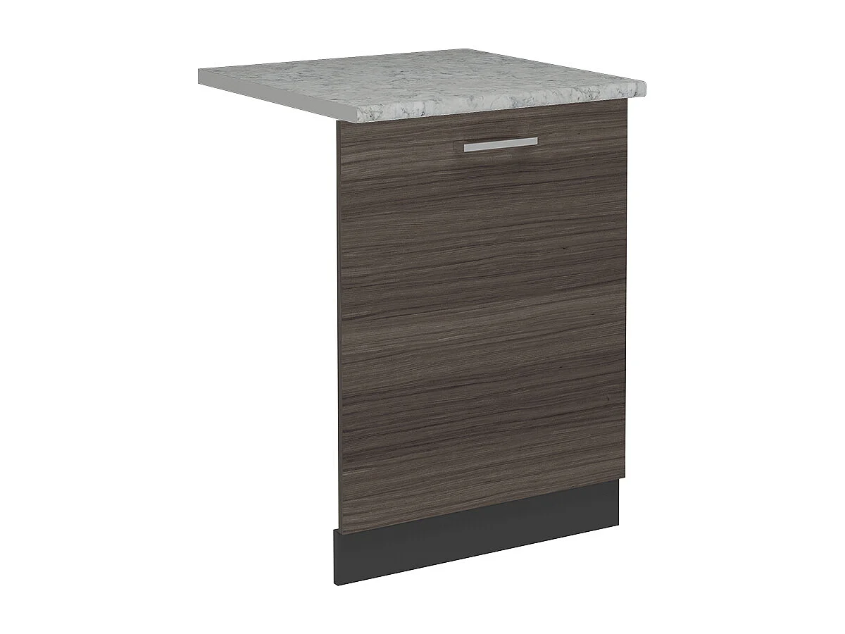 Pannello frontale della lavastoviglie grigio nobile 60x1.6x81.8 r-line