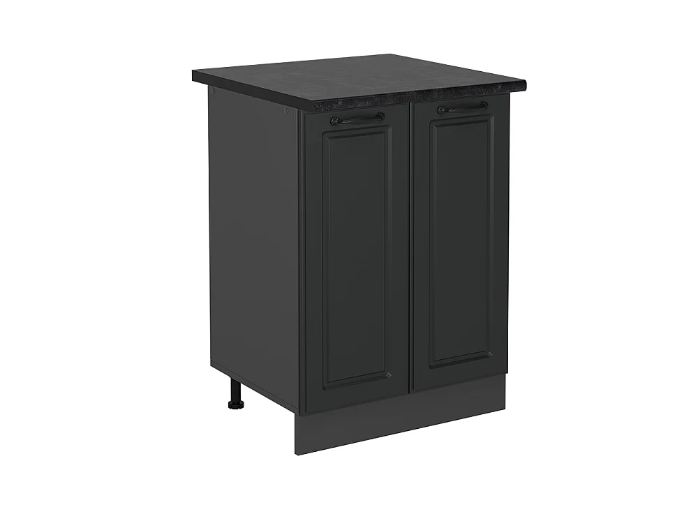 Keukenonderkast antraciet landhuis 60x60x81.6 r-line