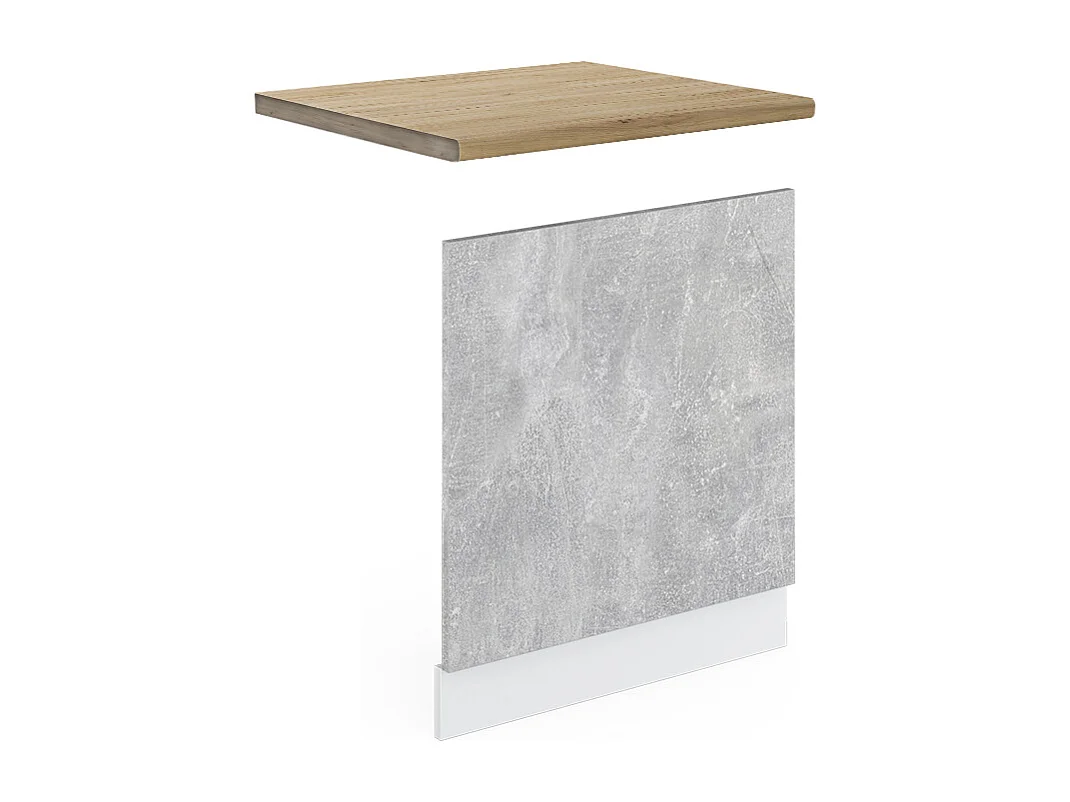 Pannello frontale calcestruzzo 60x1.6x57.2 r-line