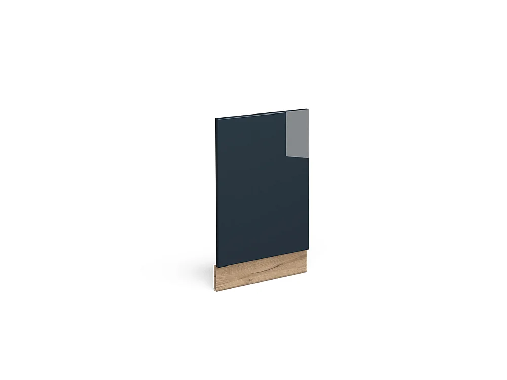 Front panel dark blue high gloss 45x1.6x67.4 fame-line