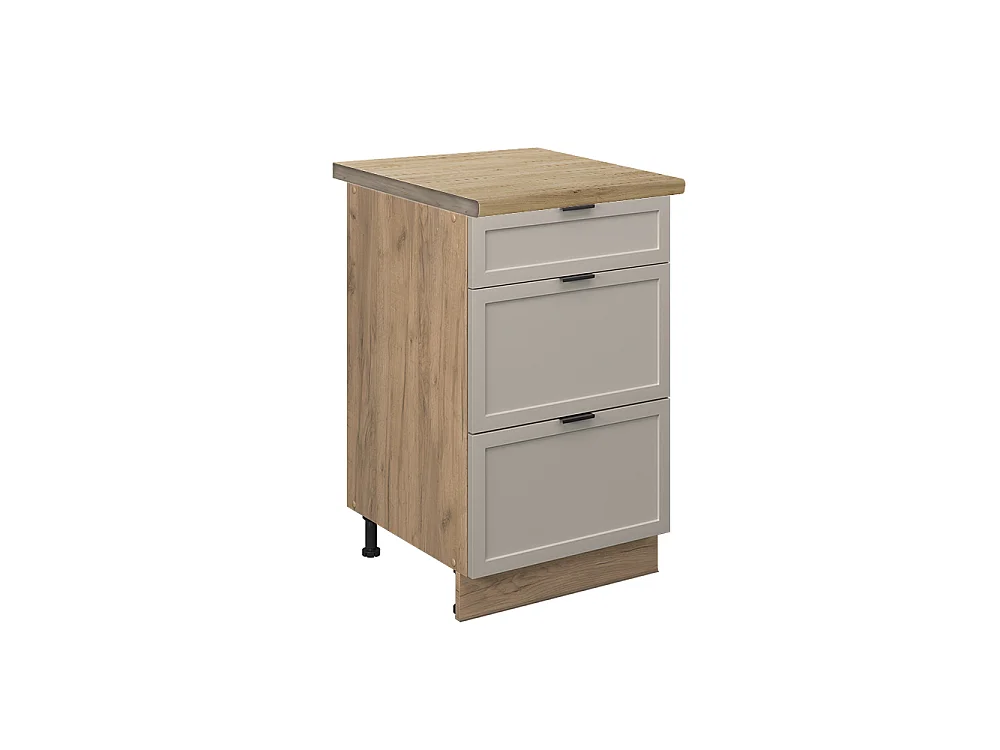 Küchenunterschrank graubeige 50x60x82 fame-line