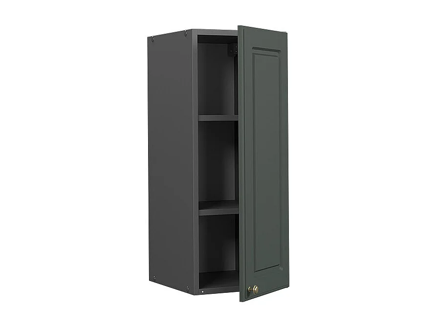 Armario colgante verde dorado casa de campo 30x34.1x72 fame-line