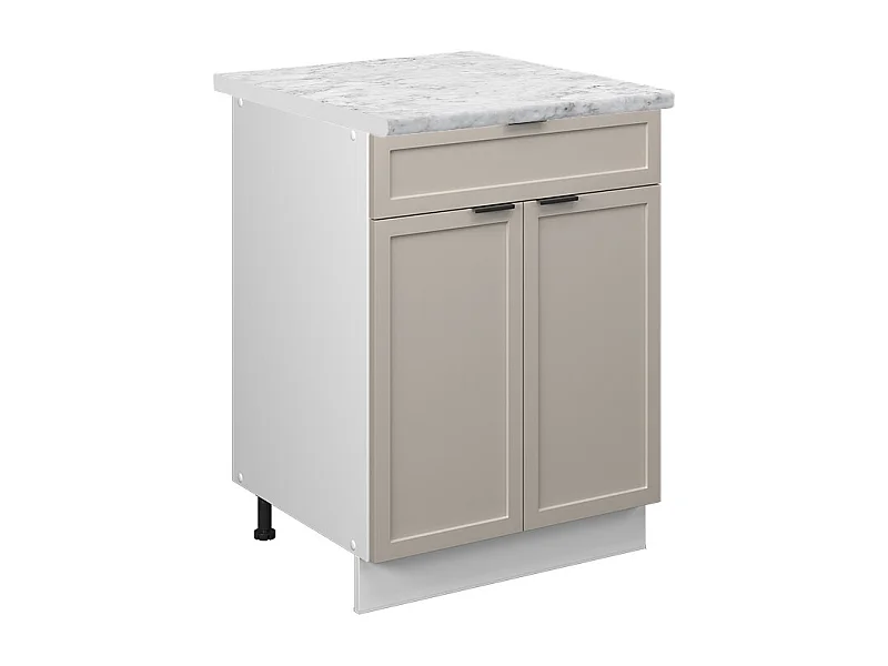 Küchenunterschrank graubeige 60x60x82 fame-line