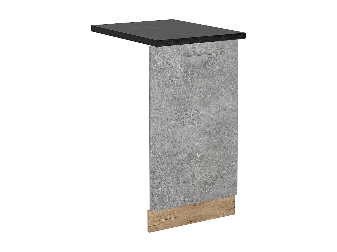 Façade de lave-vaisselle béton 45x1.6x81.8 r-line