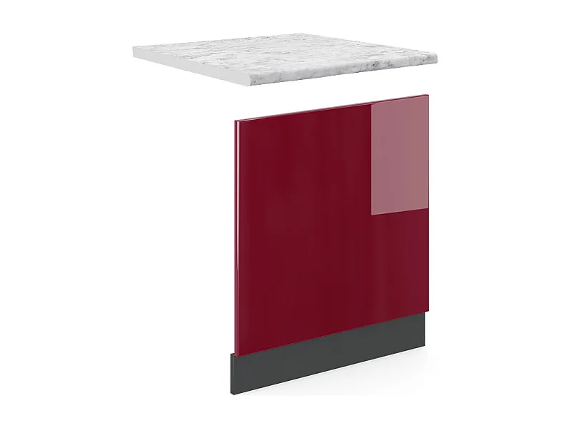 Frontblende rot 60x1.6x57.2 r-line