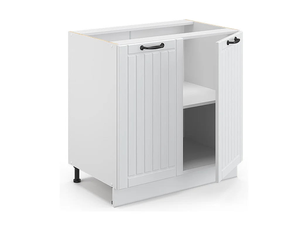 Mobile lavello cucina bianco casa di campagna 80x60x82 fame-line