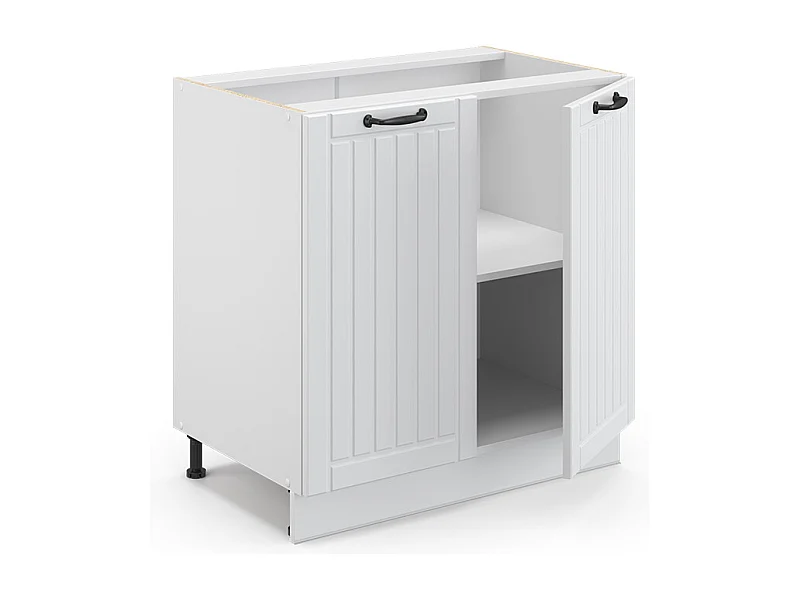 Spülenunterschrank weiß landhaus 80x60x82 fame-line