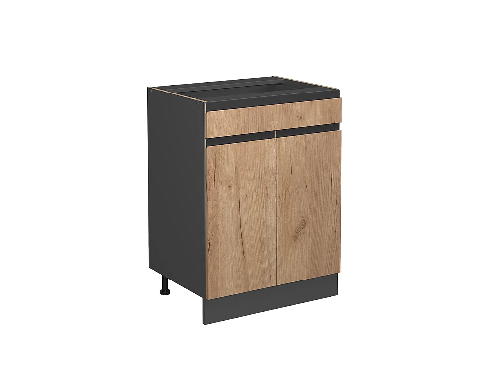Køkkenskab gold power oak 60x46x81.6 r-line