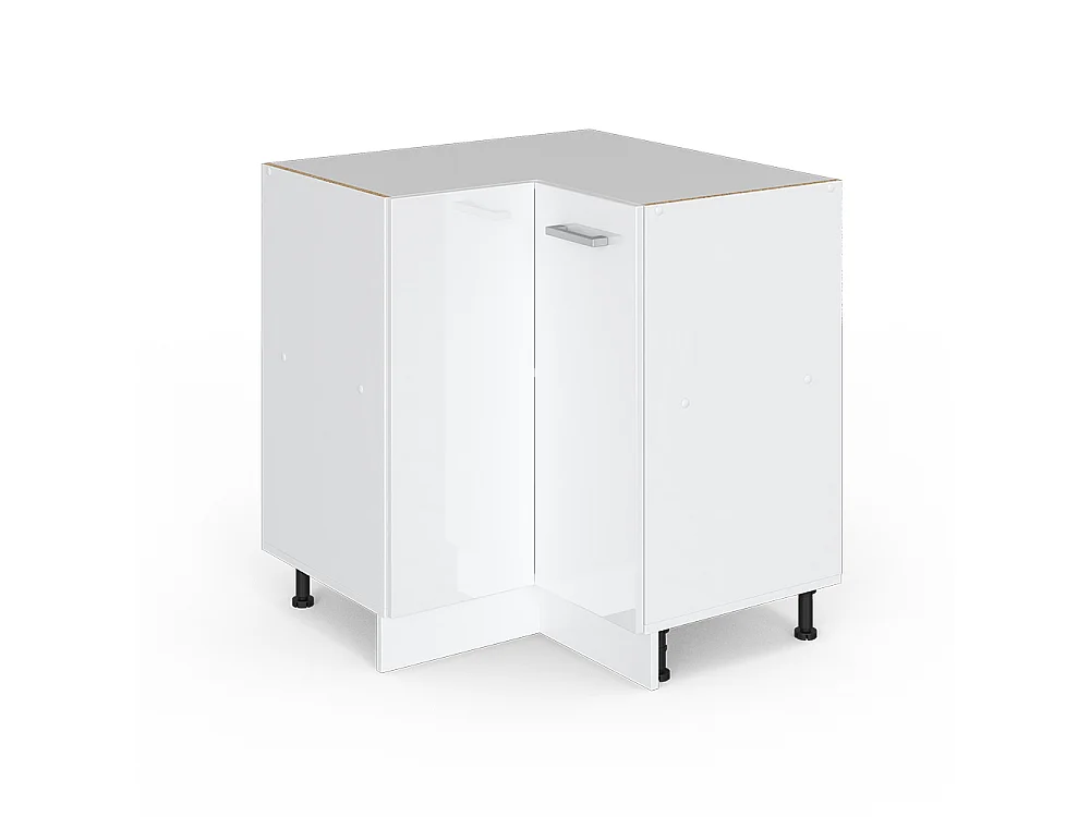 Hoekkast wit hoogglans 75.6x46x81.6 r-line