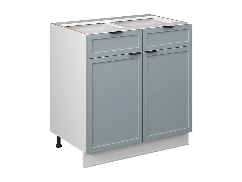 Küchenunterschrank hellblau-grau 80x51.6x82 fame-line