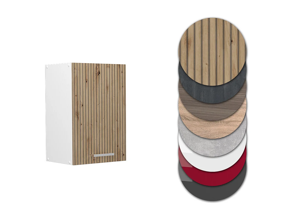 Armario colgante roble artesanal 40x31x60 r-line