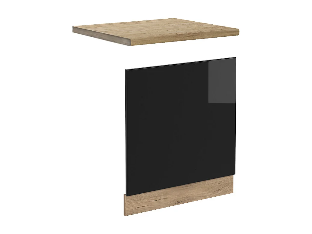 Panel frontal negro brillo intenso 60x1.6x57.2 r-line