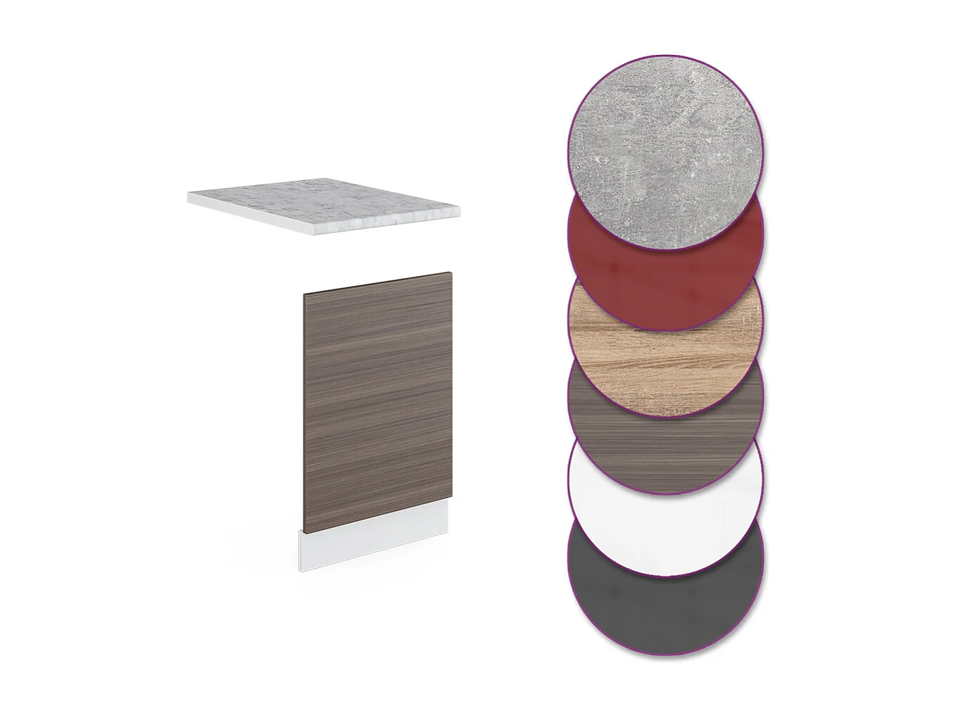 Façade gris noble 45x1.6x57.2 r-line