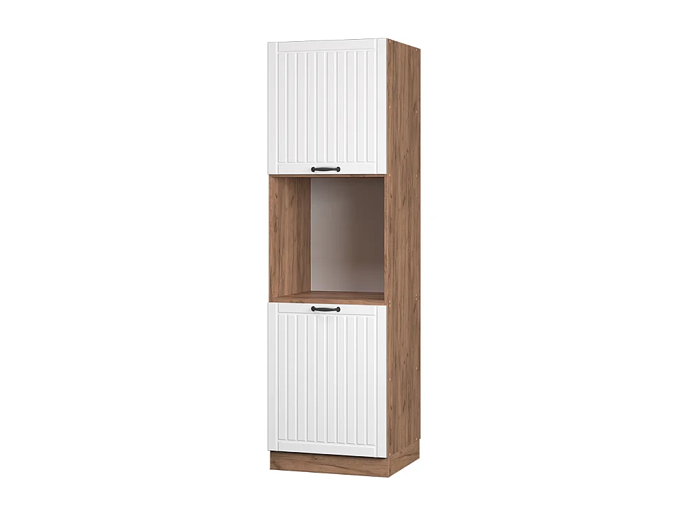 Ovenombouwkast wit landhuis 60x58x206.8 fame-line