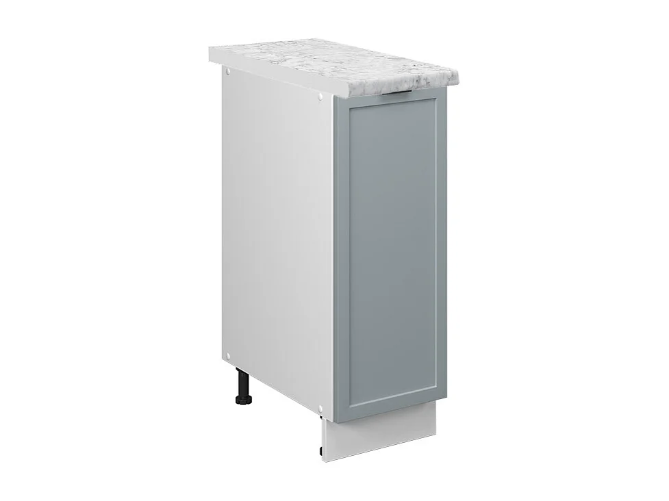 Meuble de cuisine bleu clair-gris 30x60x82 fame-line