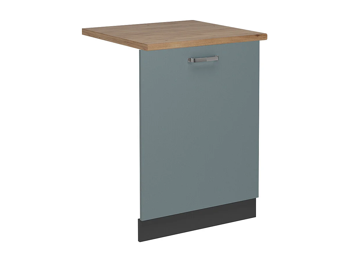 Panel frontal del lavavajillas gris azulado 60x1.6x81.8 r-line