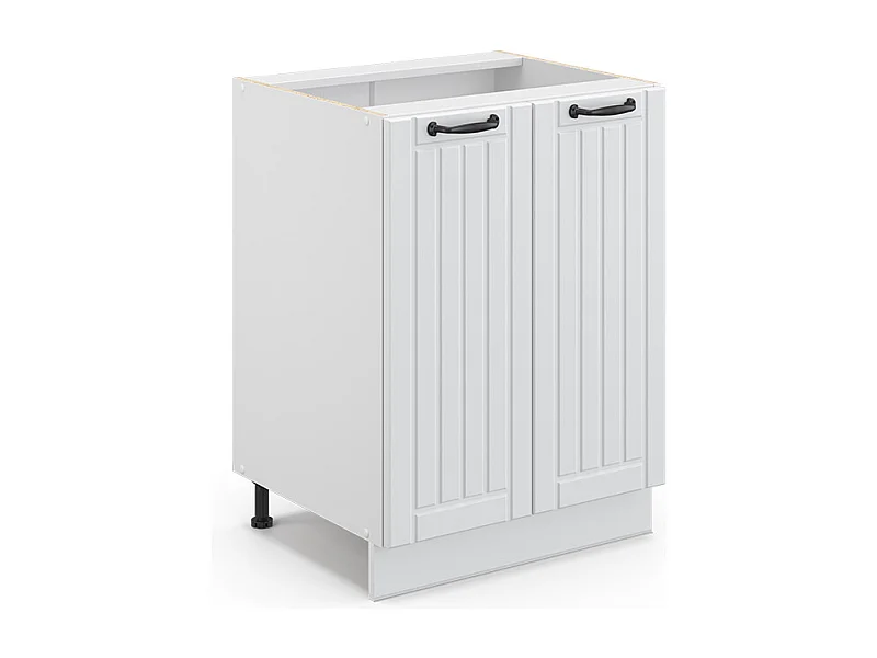 Keukenonderkast wit landhuis 60x51.6x82 fame-line