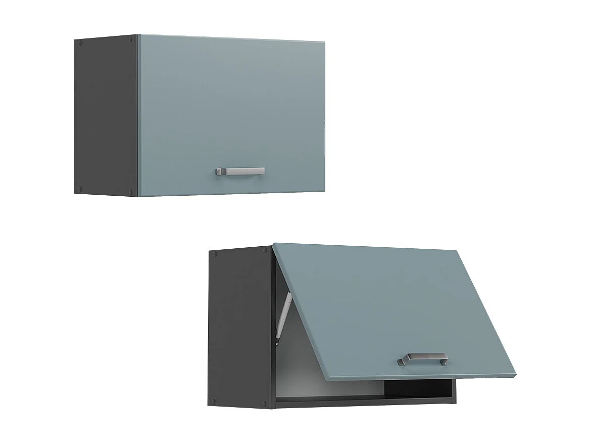 Armario colgante gris azulado 60x31x40 r-line