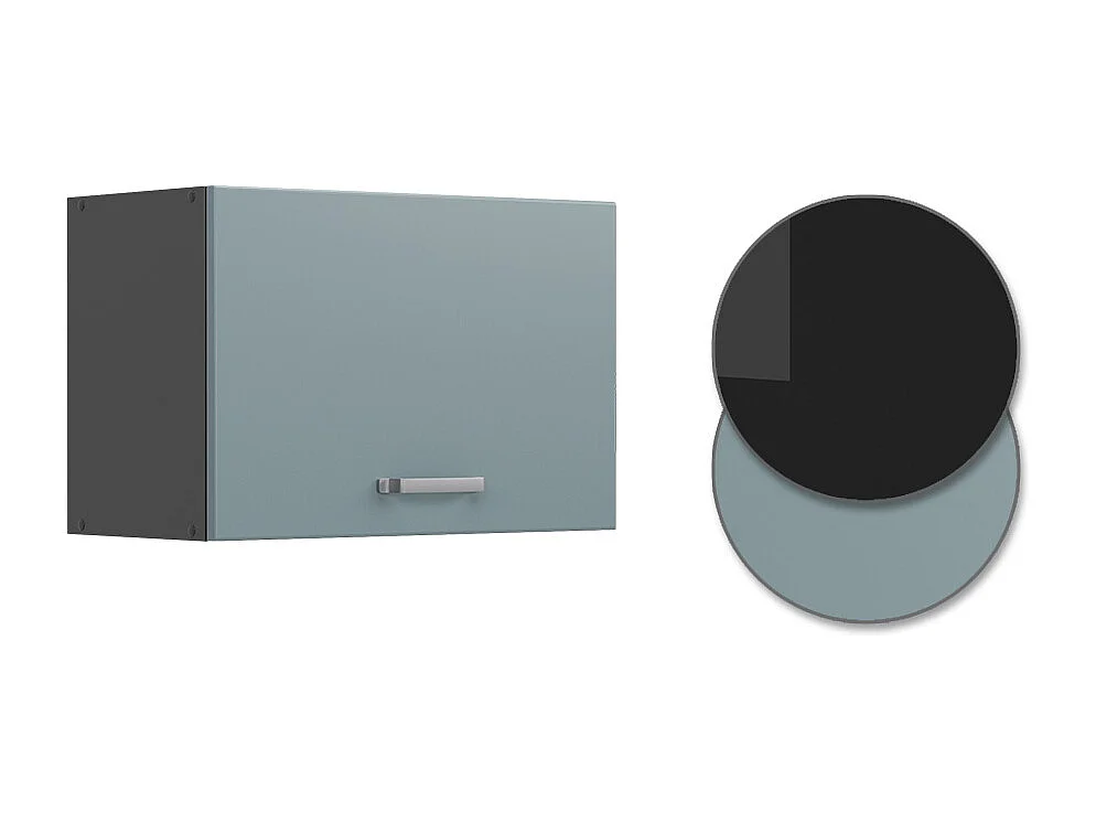 Armario colgante gris azulado 60x31x40 r-line