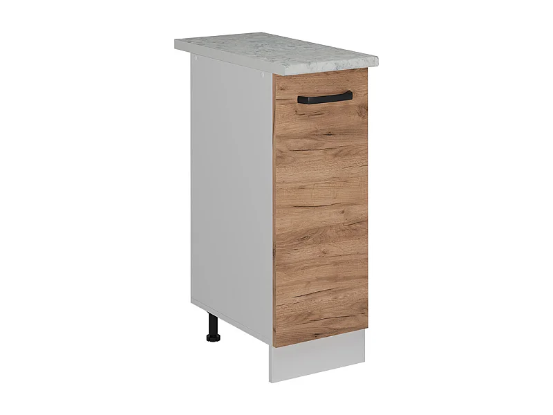 Meuble de cuisine chêne de force doré 30x60x81.6 r-line