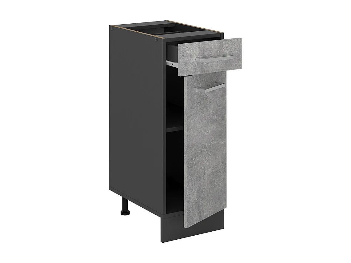 Meuble cuisine béton 30x60x81.6 r-line