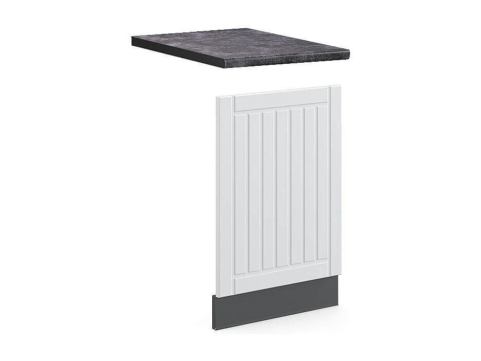 Panel frontal blanco casa de campo 45x1.6x67.4 fame-line