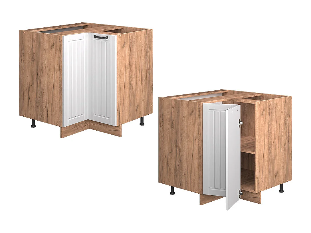 Meuble dangle blanc campagne 80.5x51.6x82 fame-line