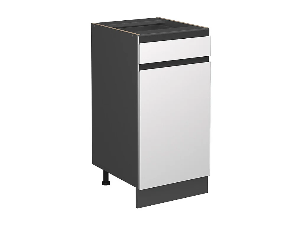 Mueble bajo de cocina blanco 40x46x81.6 r-line