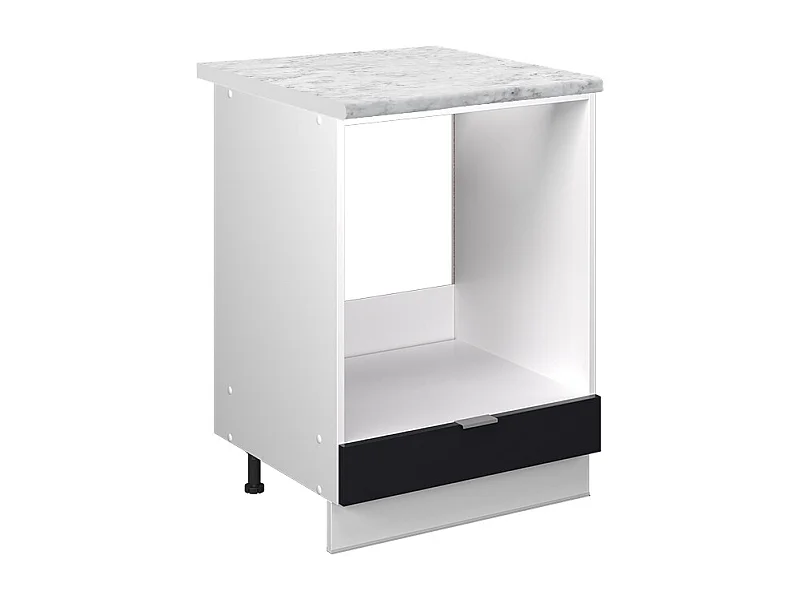 Armario para horno empotrado rayas negras 60x60x82 fame-line