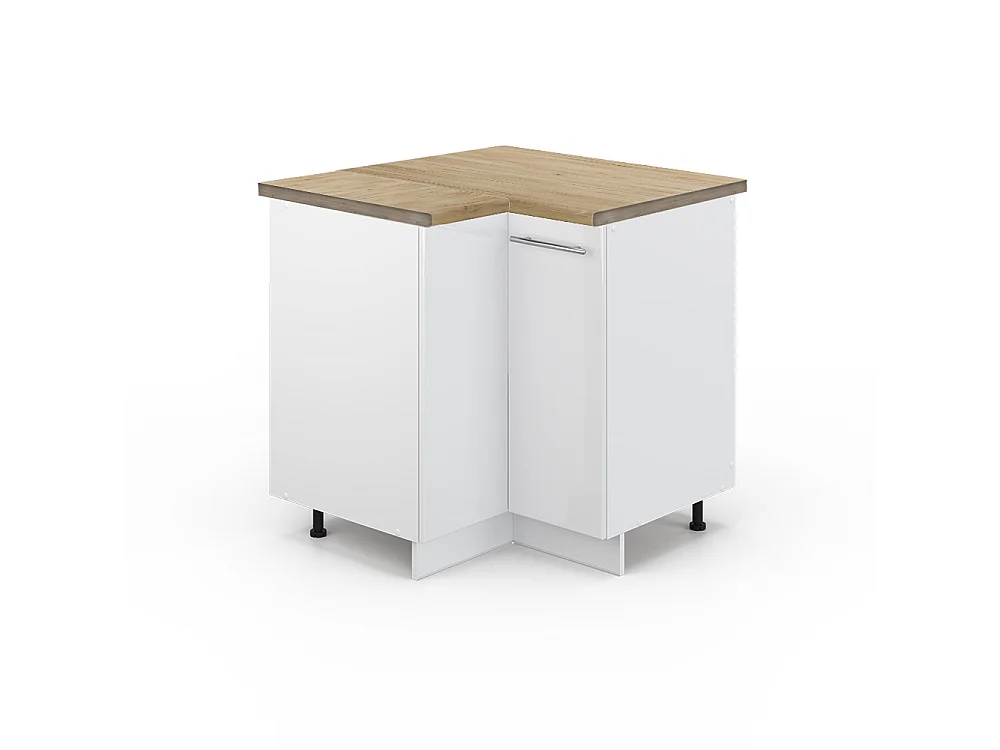 Meuble dangle blanc haute brillance 80.5x60x82 fame-line