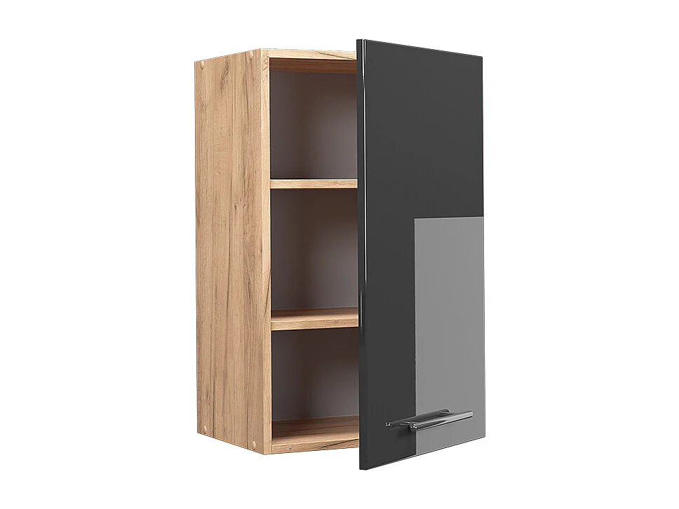Armario colgante antracita alto brillo 45x34.1x72 fame-line
